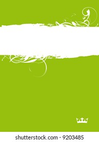 green abstract grange background for your text