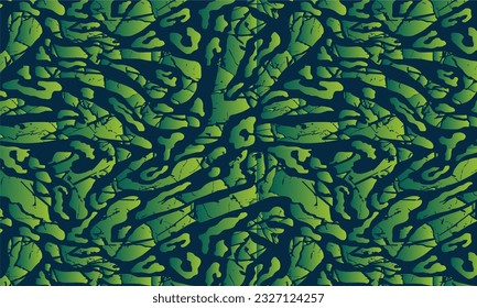 green abstract grunge pattern background design