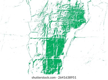 Green abstract grunge texture on white background providing a striking and textured visual effect perfect for design projects and graphic elements