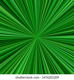 Green abstract hypnotic striped ray burst background design - vector blast illustration