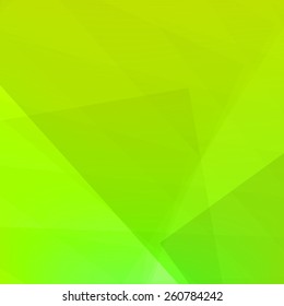 green abstract illustration with Rectangle. vector illustration