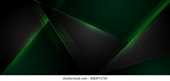  green abstract green light abstract ,background polygon elegant background and frame background
