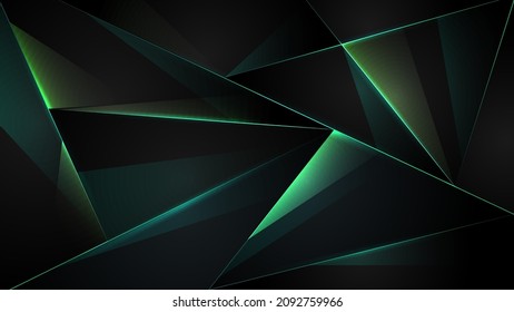  green abstract green light abstract ,background polygon elegant background 