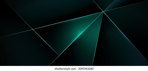 green abstract green light abstract ,background polygon elegant background	