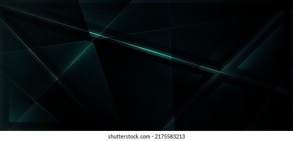 green abstract green light abstract ,background polygon elegant background and frame background