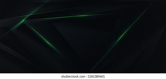 green abstract green light abstract ,background polygon elegant background and frame background
