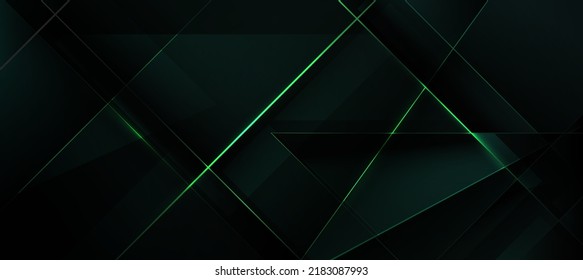 green abstract green light abstract ,background polygon elegant background and frame background