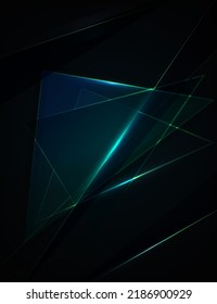 green abstract green light abstract ,background polygon elegant background and frame background