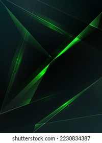 green abstract green light abstract ,background polygon elegant background and frame background