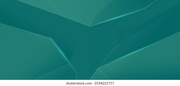 green abstract green light abstract ,background polygon elegant background and frame background