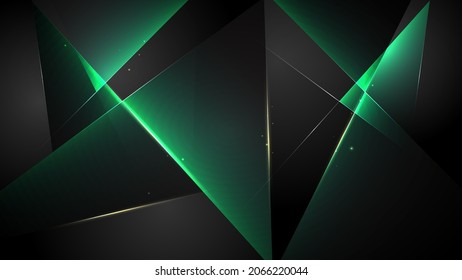  green abstract green light abstract ,background,digital background polygon elegant background 