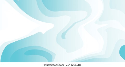 green abstract lines wave art background. green art design. eps 10