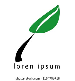 green abstract logo template  ready use for company  real estate  technology  architect  etc  vector illustration download in eps10