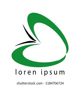 green abstract logo template  ready use for company  real estate  technology  architect  etc  vector illustration download in eps10