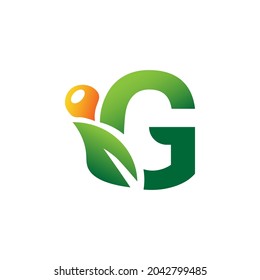 Abstraktes, grünes Logo mit Vektorgrafik