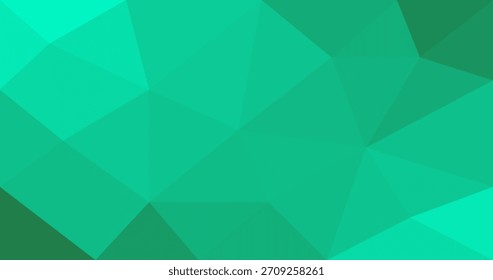 Fondo poligonal bajo abstracto verde Diseño geométrico para elemento de textura