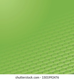 Green abstract and minimalis background with vector scale illustration