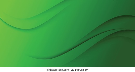 Green abstract modern digital background