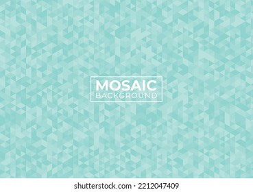 green abstract mosaic background design
