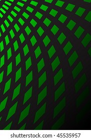Green abstract path