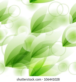 Green abstract pattern
