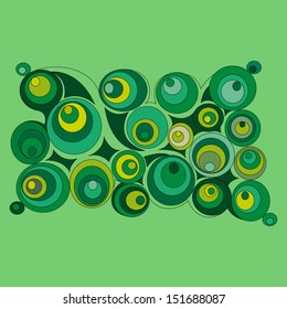 Green Abstract Pattern