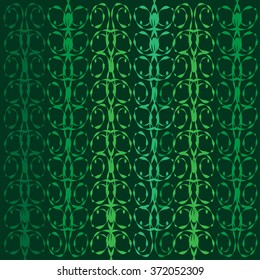 green abstract pattern