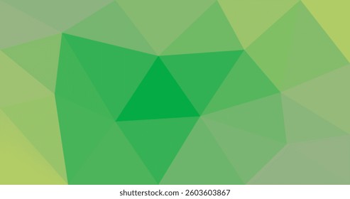 Green abstract polygonal background Geometric design for your business Vector illustration