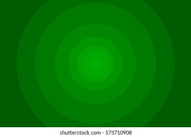 Green abstract radial step gradient background, Abstract green circular background,