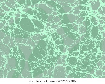 fondo de la piscina de agua de mar abstracta y verde