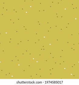 Green abstract seamless pattern with dots. Boho kids design for clothes, nursery decor, paper, cover, fabrics and more