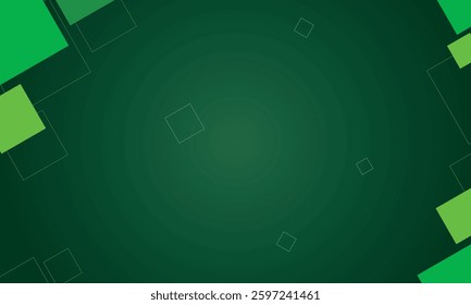 Green abstract simple motif background 
