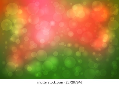 Green abstract smooth blur background with lights over it.
