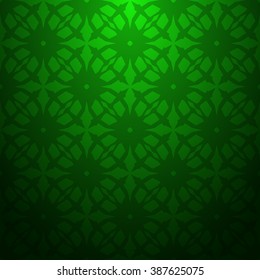 Green abstract striped textured geometric pattern