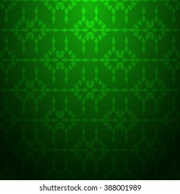 Green abstract striped textured geometric pattern