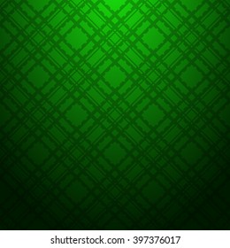 Green abstract striped textured geometric pattern