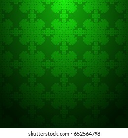Green abstract striped textured geometric pattern