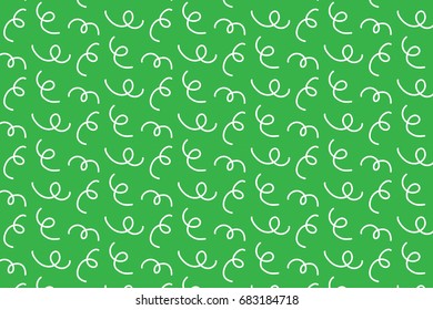 Green abstract swirl pattern