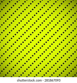 Green abstract technology background with seamless square perforated speaker grill texture for web, user interfaces, UI, applications, apps, business presentations and prints. Vector illustration.