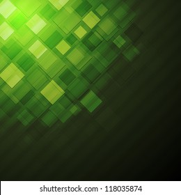 Green abstract technology design. Eps 10 vector background