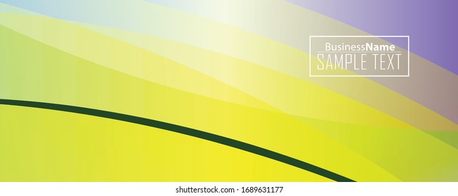 Green abstract template for card or banner. Metal Background with waves and reflections. Business background, silver, illustration. Illustration of abstract background with a metallic element