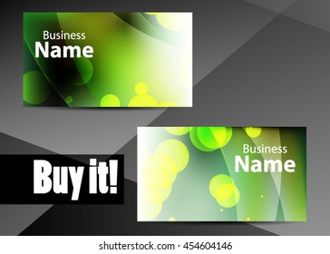 Green abstract template for card or banner. Metal Background with waves and reflections. Business background, silver, illustration. Illustration of abstract background with a metallic element