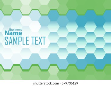 Green abstract template for card or banner. Metal Background with waves and reflections. Business background, silver, illustration. Illustration of abstract background with a metallic element
