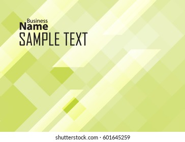 Green abstract template for card or banner. Metal Background with waves and reflections. Business background, silver, illustration. Illustration of abstract background with a metallic element 