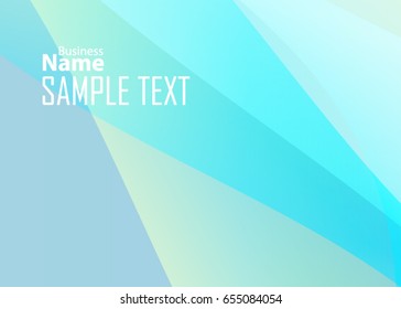 Green abstract template for card or banner. Metal Background with waves and reflections. Business background, silver, illustration. Illustration of abstract background with a metallic element