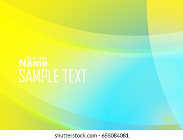 Green abstract template for card or banner. Metal Background with waves and reflections. Business background, silver, illustration. Illustration of abstract background with a metallic element