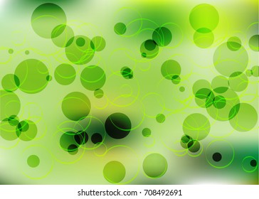Green abstract template for card or banner. Metal Background with waves and reflections. Business background, silver, illustration. Illustration of abstract background with a metallic element