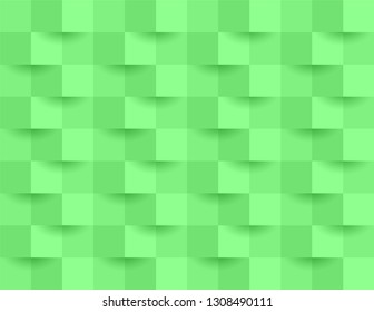  Green abstract texture. 3D Vector background.