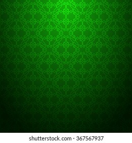 Green abstract textured geometric pattern