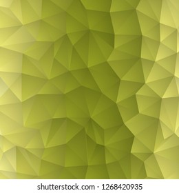 green abstract triangles. polygonal style. vector image